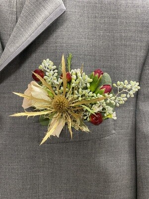 Corsage &amp; Pocket Boutonniere Pair