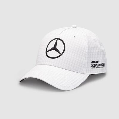 Mercedes AMG Gorra Oficial Lewis Hamilton - White