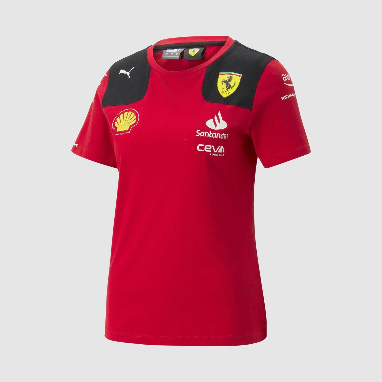 Scuderia Ferrari Camiseta Oficial Mujer 2023