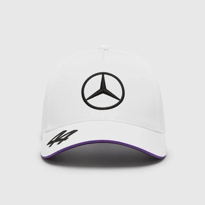 Mercedes AMG Gorra Oficial Lewis Hamilton 2024 - White