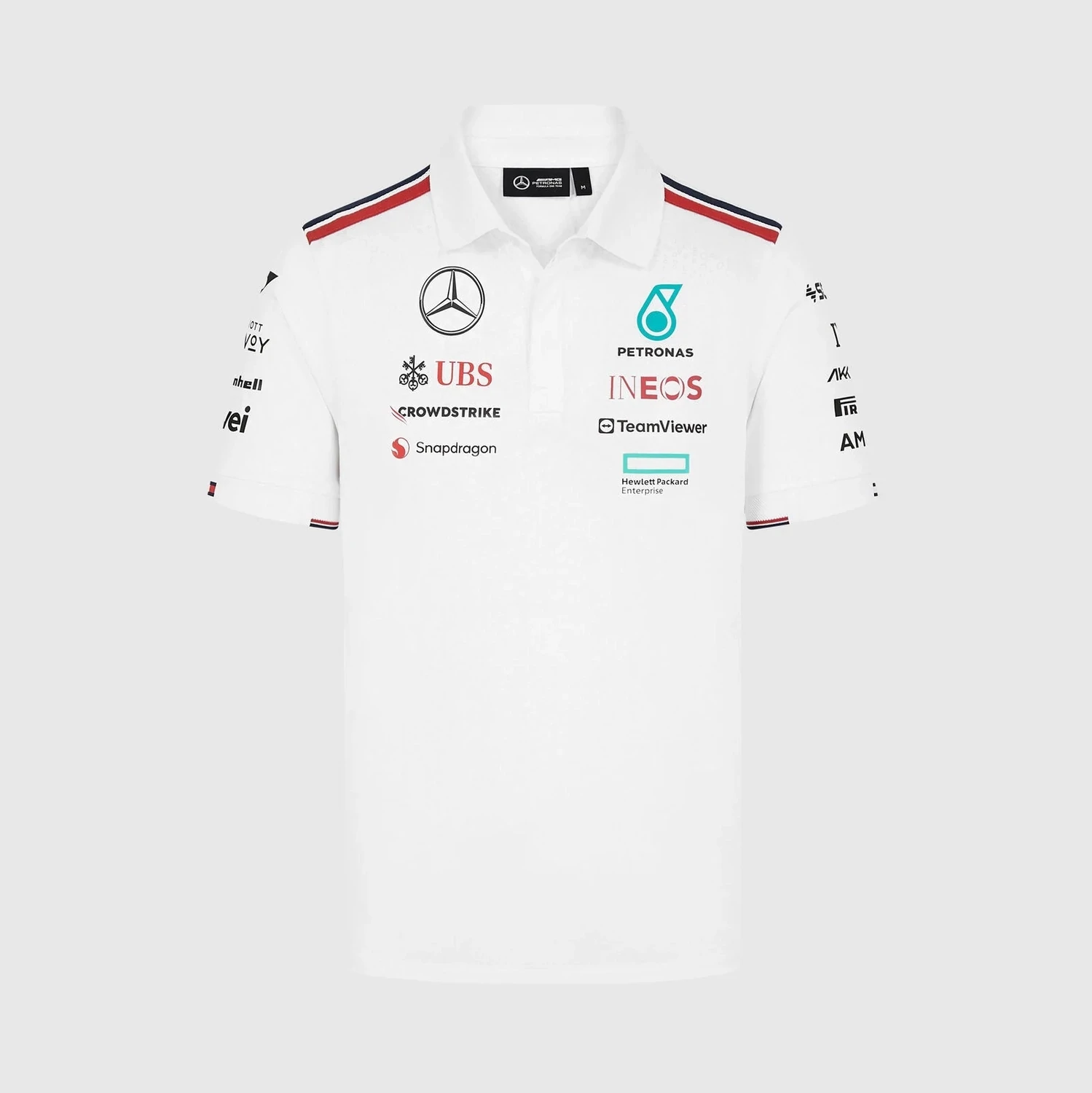 Mercedes AMG Polo Oficial 2024 - White
