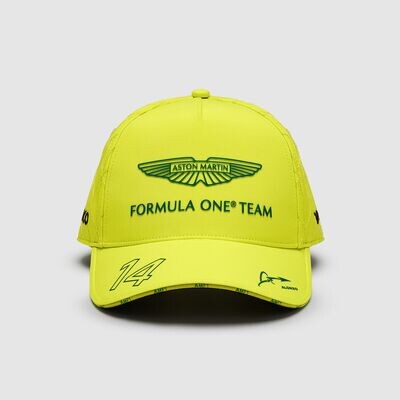 Aston Martin
Gorra Oficial Fernando Alonso 2024 - Lime