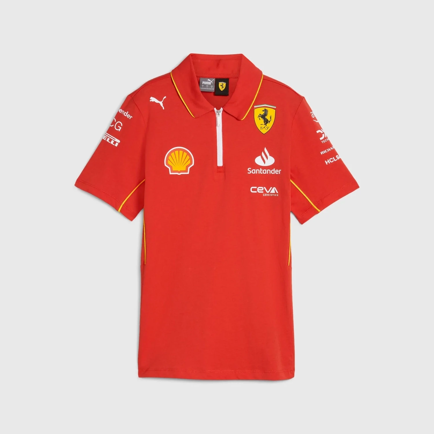 Scuderia Ferrari Polo Oficial Mujer 2024
