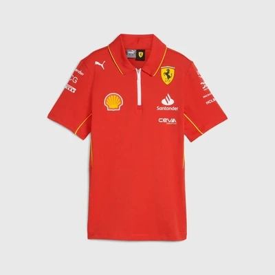 Scuderia Ferrari Polo Oficial Mujer 2024