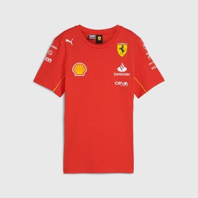 Scuderia Ferrari Camiseta Oficial Mujer 2024