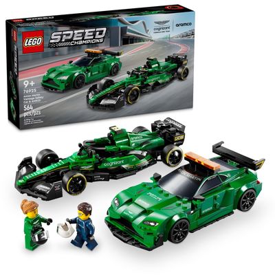 LEGO® AMR23 y Safety Car de Aston Martin