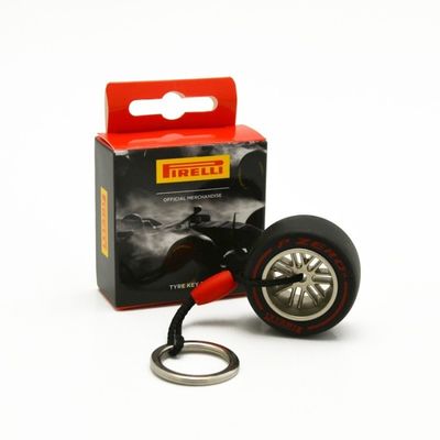 Pirelli Llavero Neumático Rojo