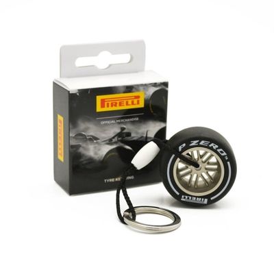 Pirelli Llavero Neumático Blanco