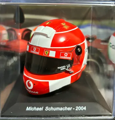 Michael Schumacher 2004 1:5 Mini Helmet