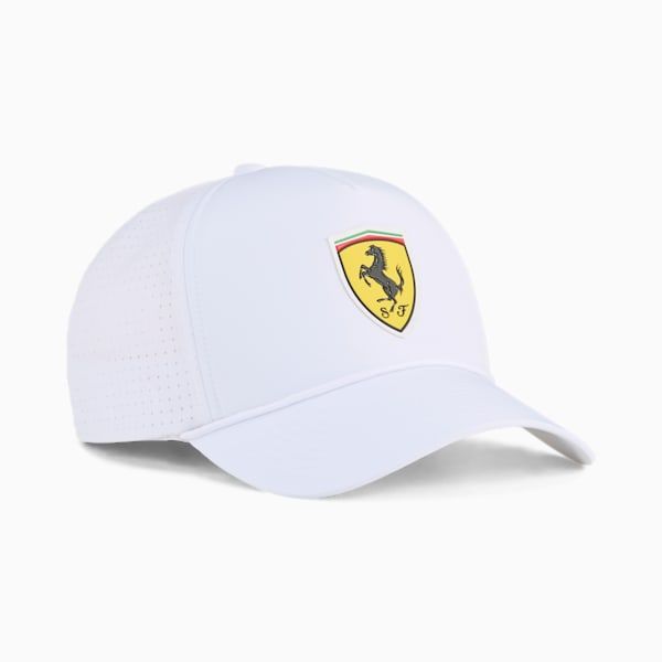 Scuderia Ferrari Race Trucker Hat - White