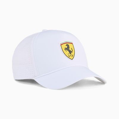 Scuderia Ferrari Race Trucker Hat - White