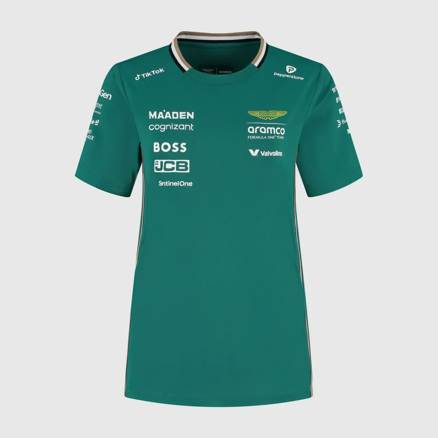 Aston Martin Camiseta Oficial Mujer 2025