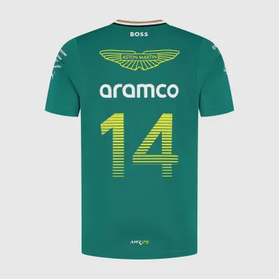 Aston Martin Camiseta Oficial Fernando Alonso 2025