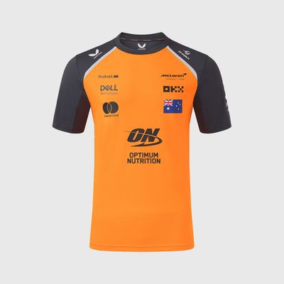 McLaren Camiseta Oficial Oscar Piastri 2025 - Papaya