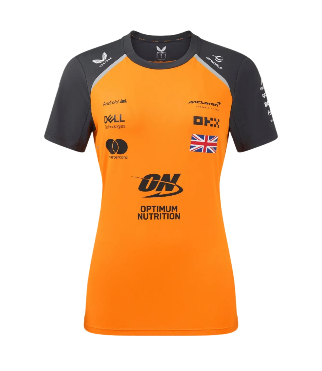 McLaren Camiseta Oficial Lando Norris Mujer 2025 - Papaya