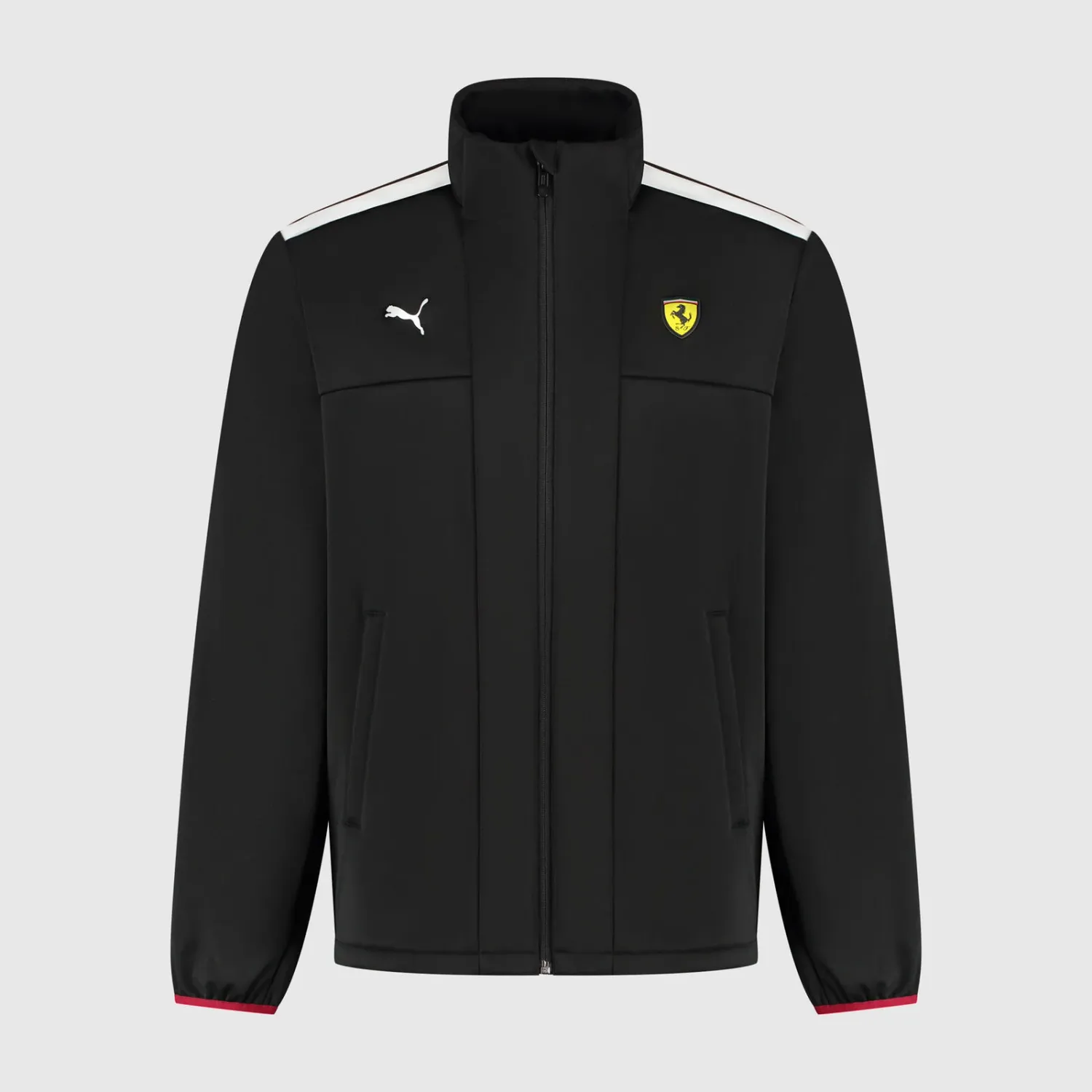 Scuderia Ferrari Puma Softshell Jacket - Black