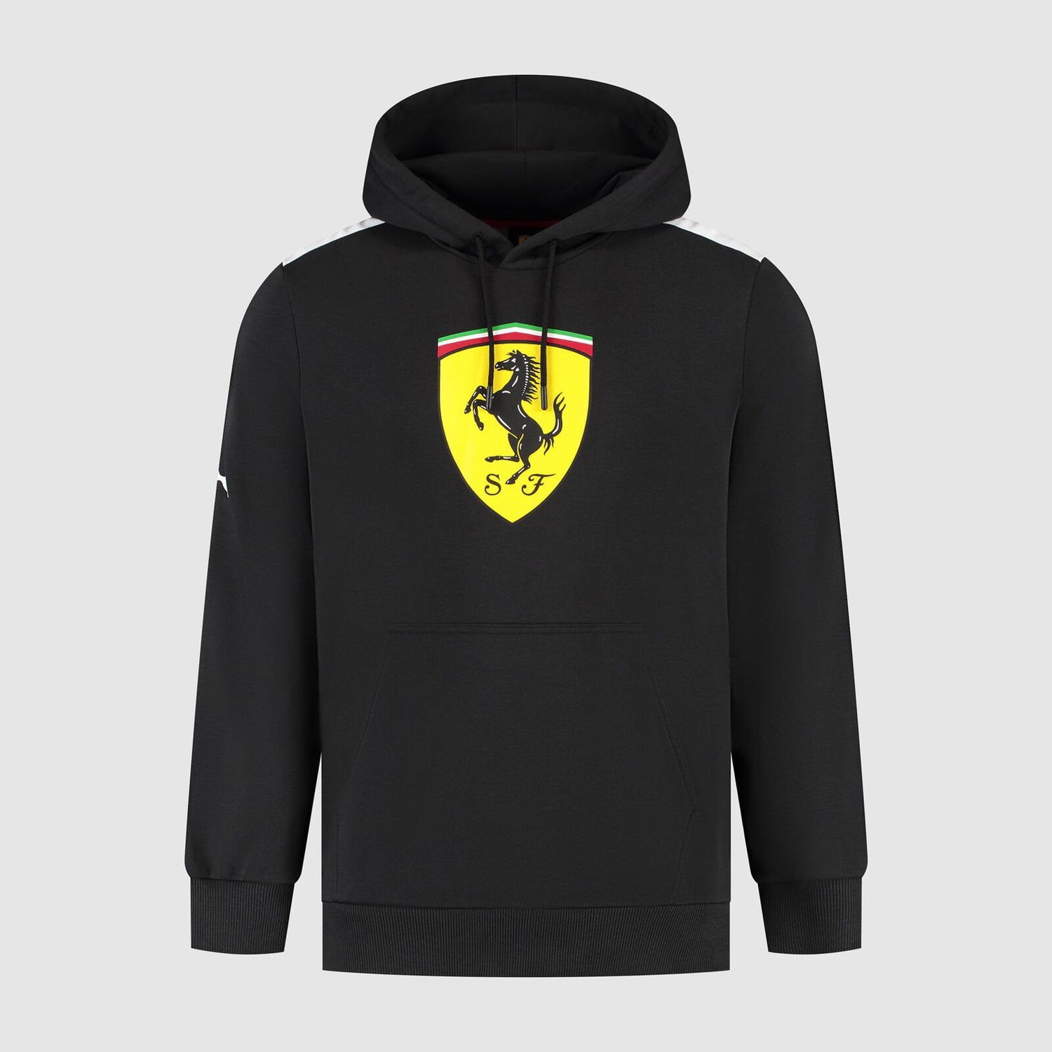 Scuderia Ferrari Puma Shield Hoodie - Black