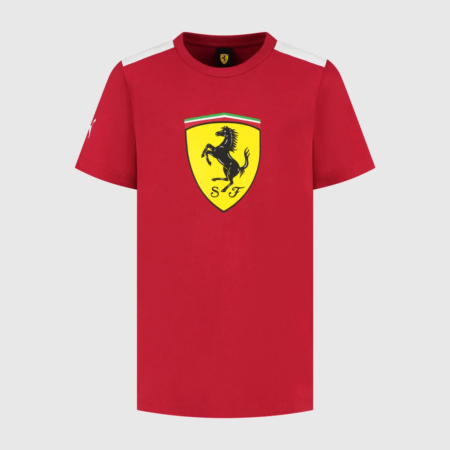 Scuderia Ferrari Camiseta Puma Shield - Red