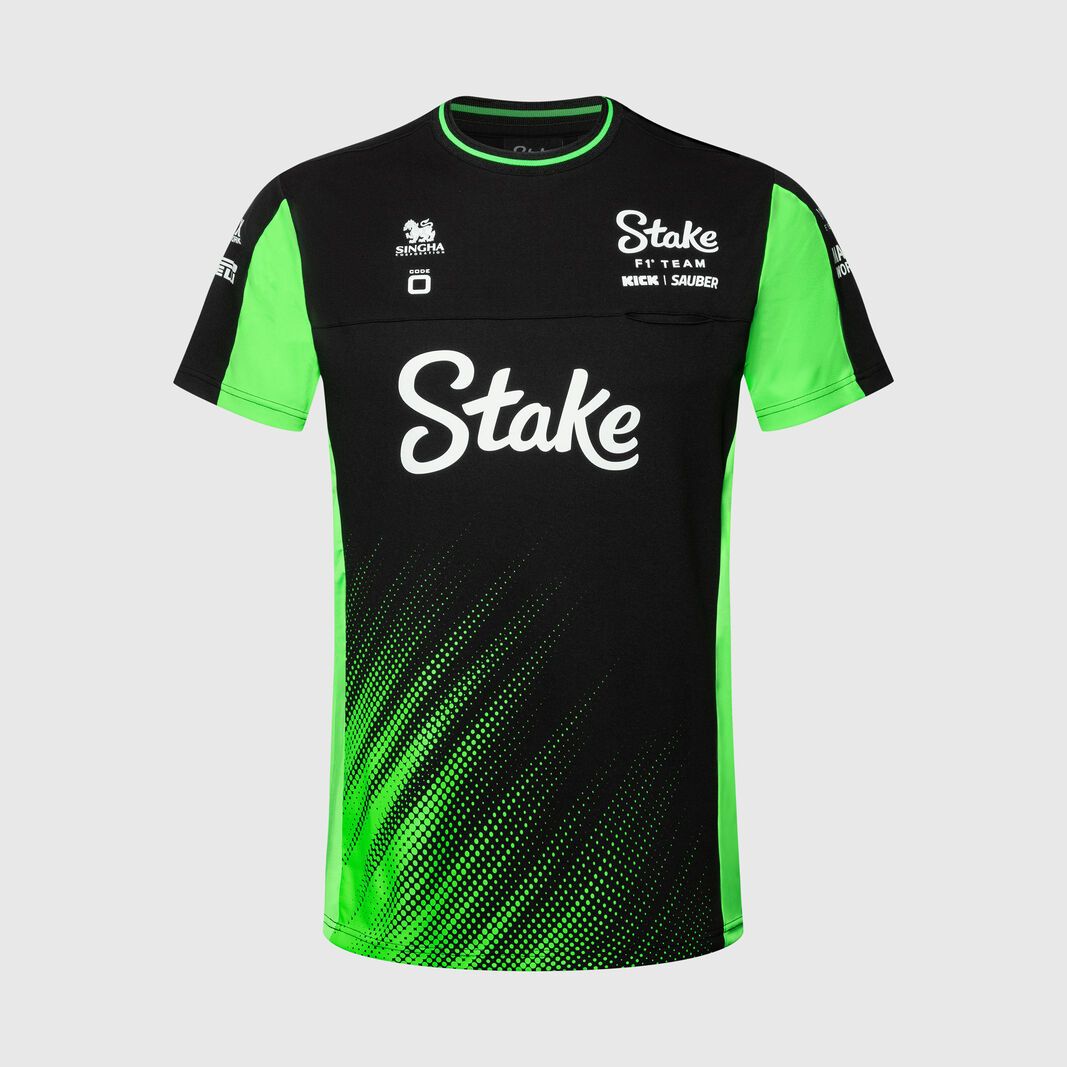 Stake F1 Kick Sauber Camiseta Oficial 2025