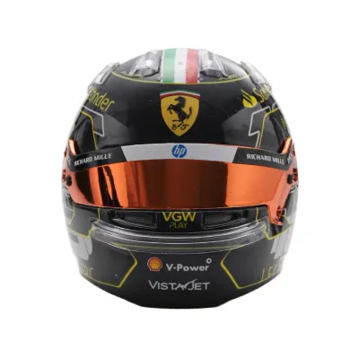 Charles Leclerc Italian GP 2024 Mini Helmet 1:5
