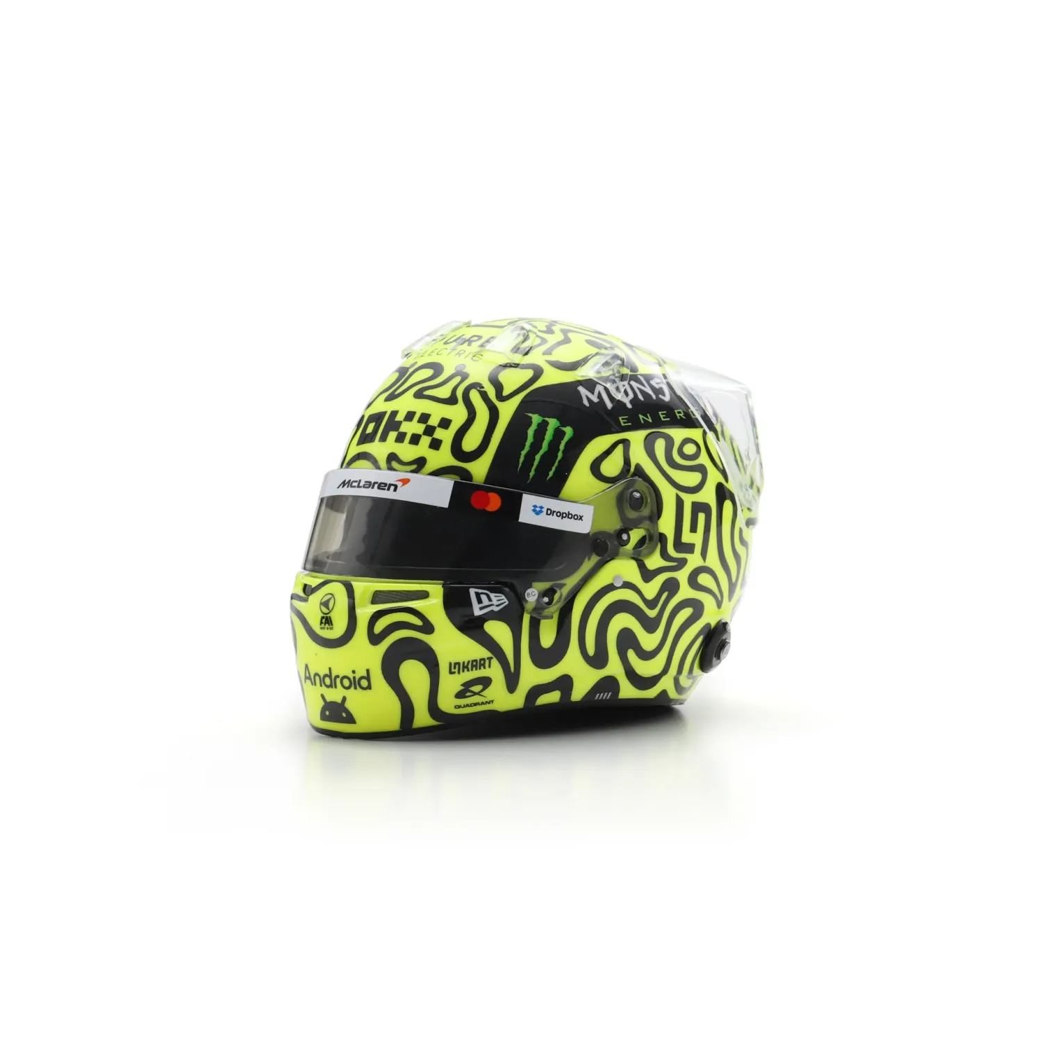 Lando Norris 2025 Mini Helmet 1:5