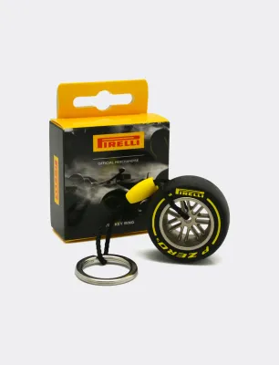 Pirelli Llavero Neumático Medio - Yellow