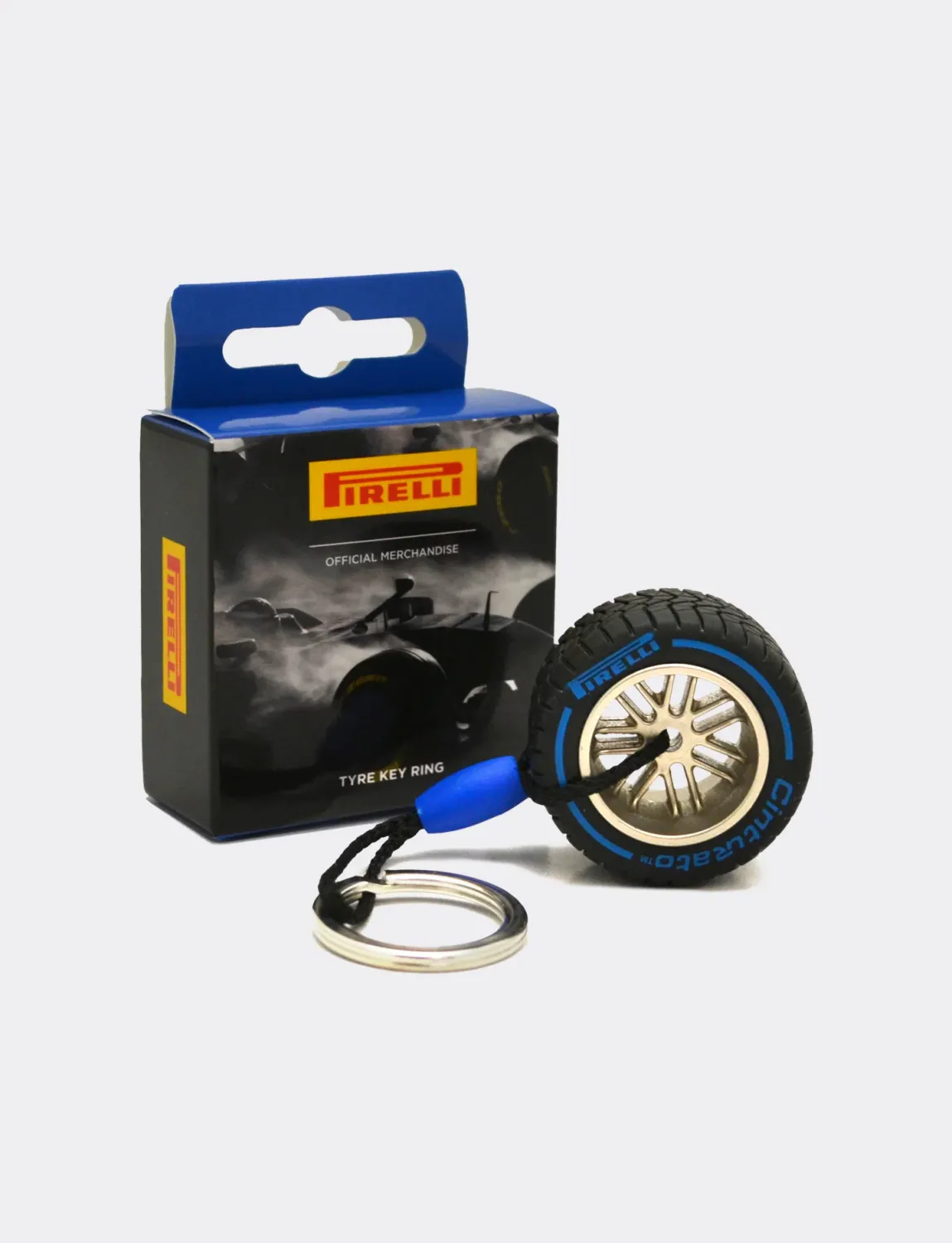 Pirelli  Llavero Neumático Lluvia - Blue