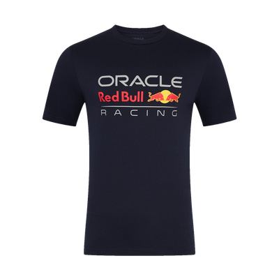 Red Bull Racing Large Front Logo T-shirt - Navy