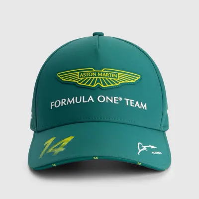 Aston Martin  Gorra Oficial Fernando Alonso 2025 - Green