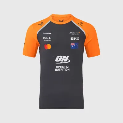 McLaren Camiseta Oficial Oscar Piastri 2025 - Phantom