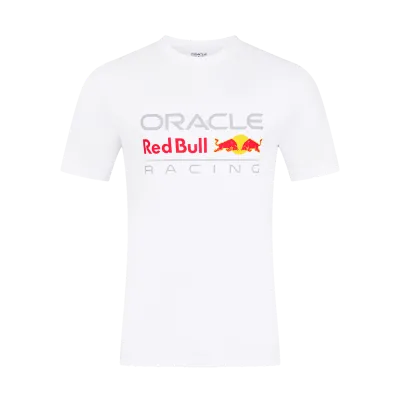 Red Bull Racing Large Front Logo T-shirt - White