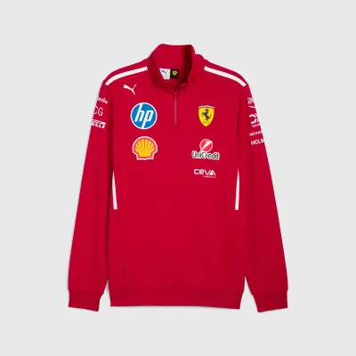 Scuderia Ferrari 1/4 Zip Sweater 2025