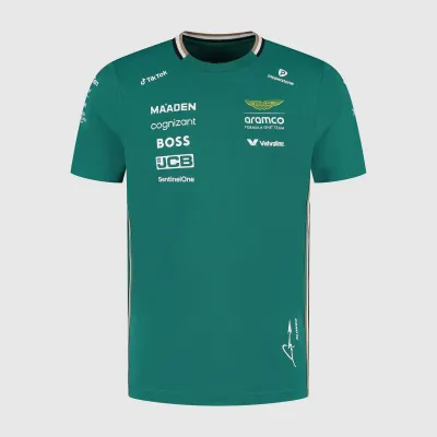 Aston Martin Camiseta Oficial Fernando Alonso 2025