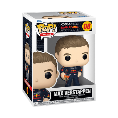 Funko Pop! Max Verstappen Edición Especial - Red Bull Racing