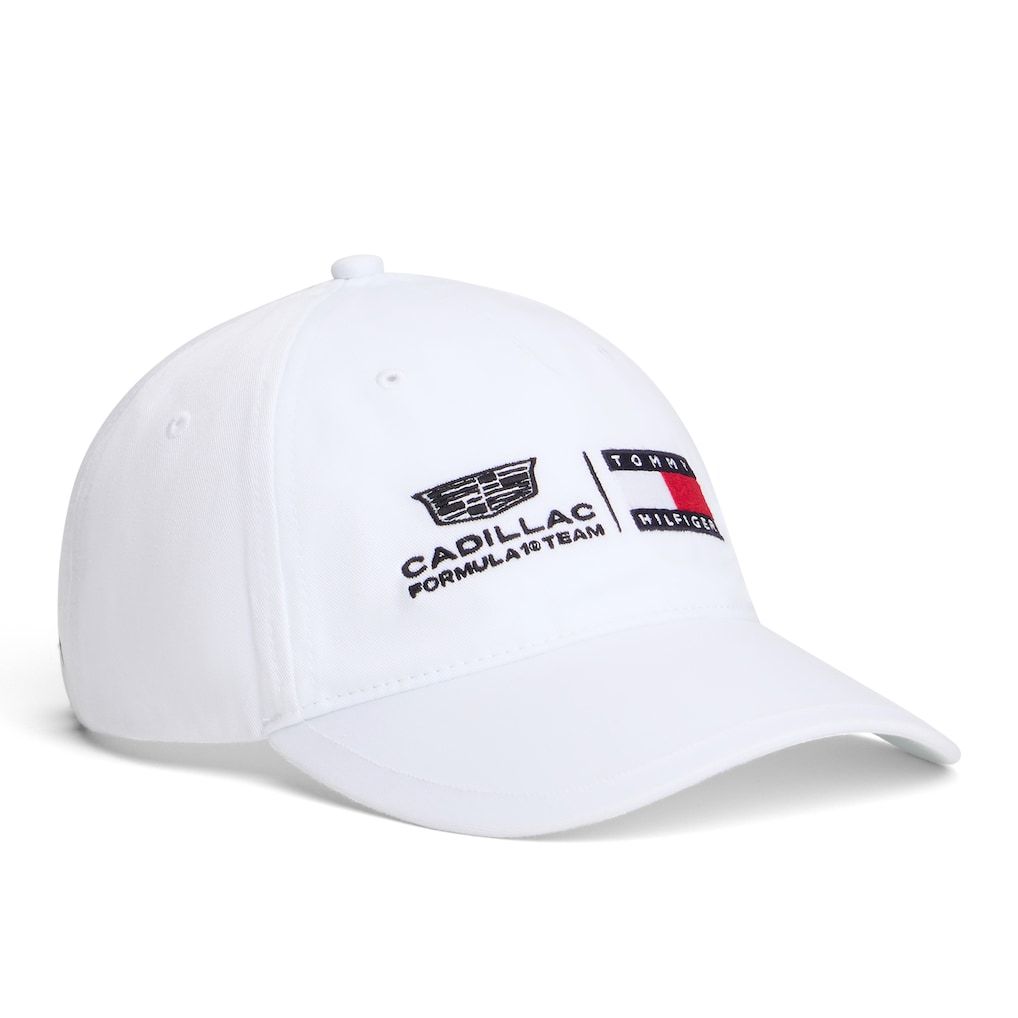 Cadillac F1® x Tommy Dual Logo Cap - White