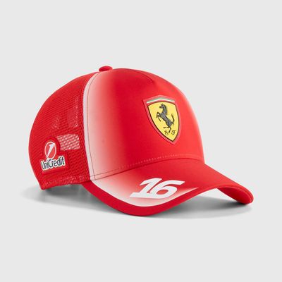 Scuderia Ferrari Charles Leclerc Trucker Cap 2026
