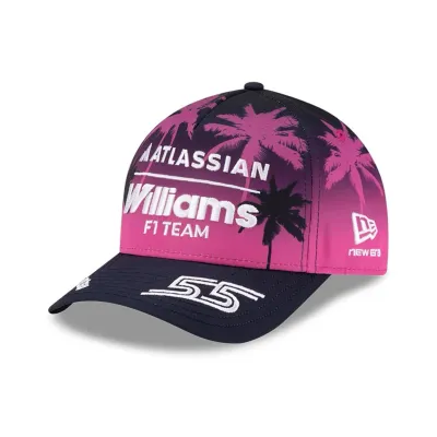 Williams Racing Gorra Edición Especial Miami GP 2026 - Carlos Sainz