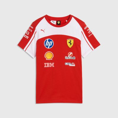 Scuderia Ferrari Camiseta Oficial 2026 - Kids