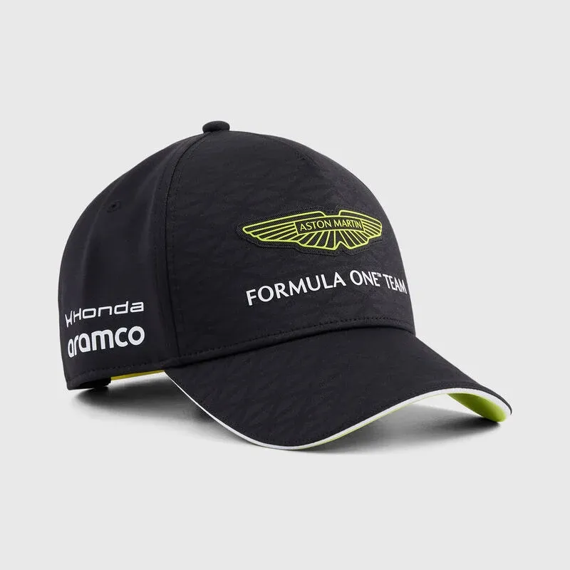 Aston Martin Gorra Oficial 2026 - Black