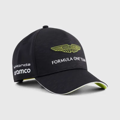 Aston Martin Gorra Oficial 2026 - Black