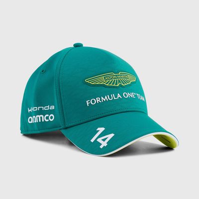 Aston Martin Gorra Oficial Fernando Alonso 2026 - Green