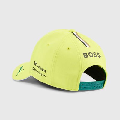 Aston Martin Gorra Oficial Fernando Alonso 2026 - Lime