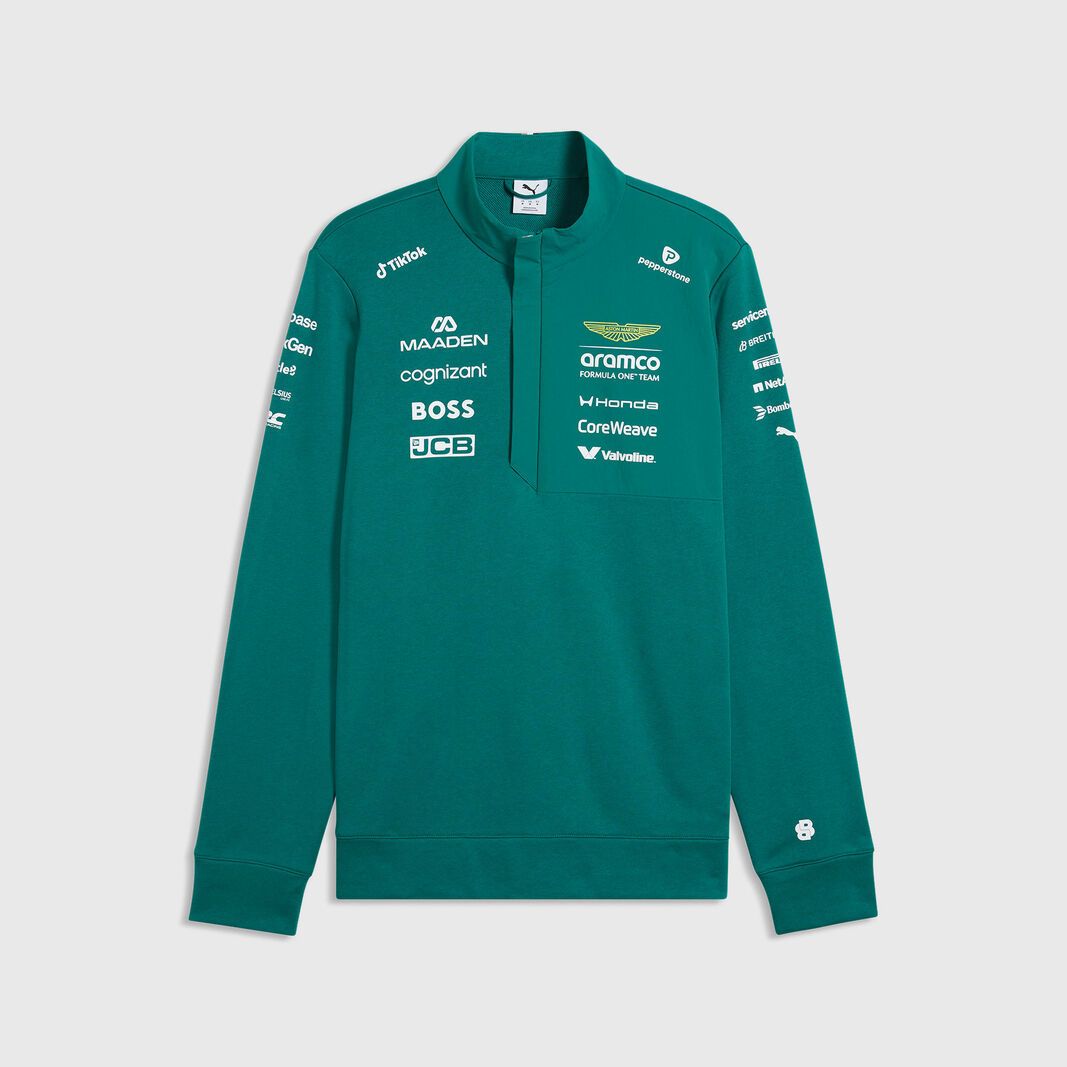 Aston Martin Half Zip Sweater 2026