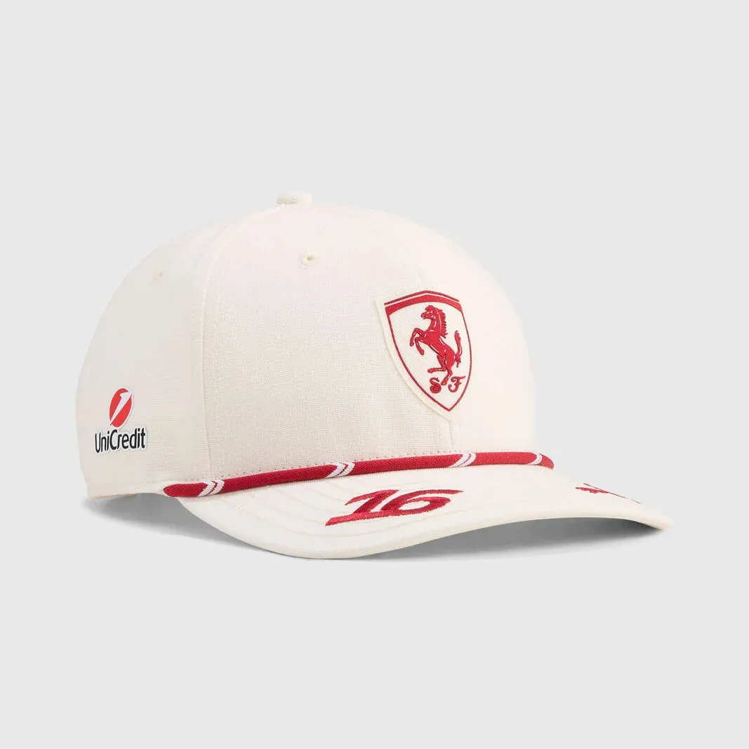 Scuderia Ferrari Gorra Edición Especial Monaco GP 2026 - Charles Leclerc