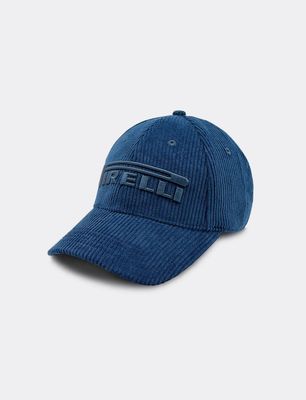 Pirelli Limited Edition Cap 2026 Blue Corduroy
