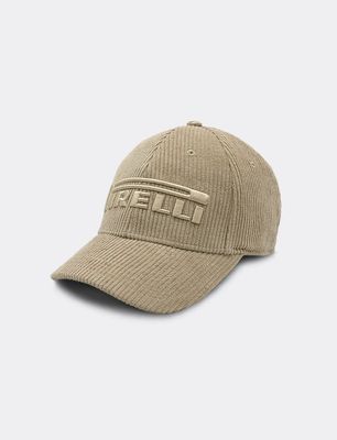 Pirelli Limited Edition Cap 2026 Beige Corduroy
