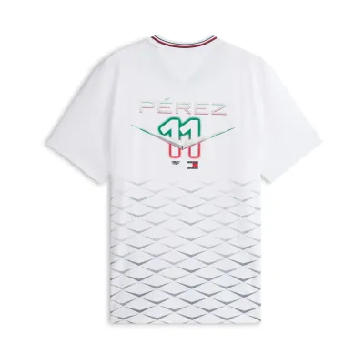 Cadillac F1® Camiseta Edición Especial Mexico GP 2026 Checo Pérez - White