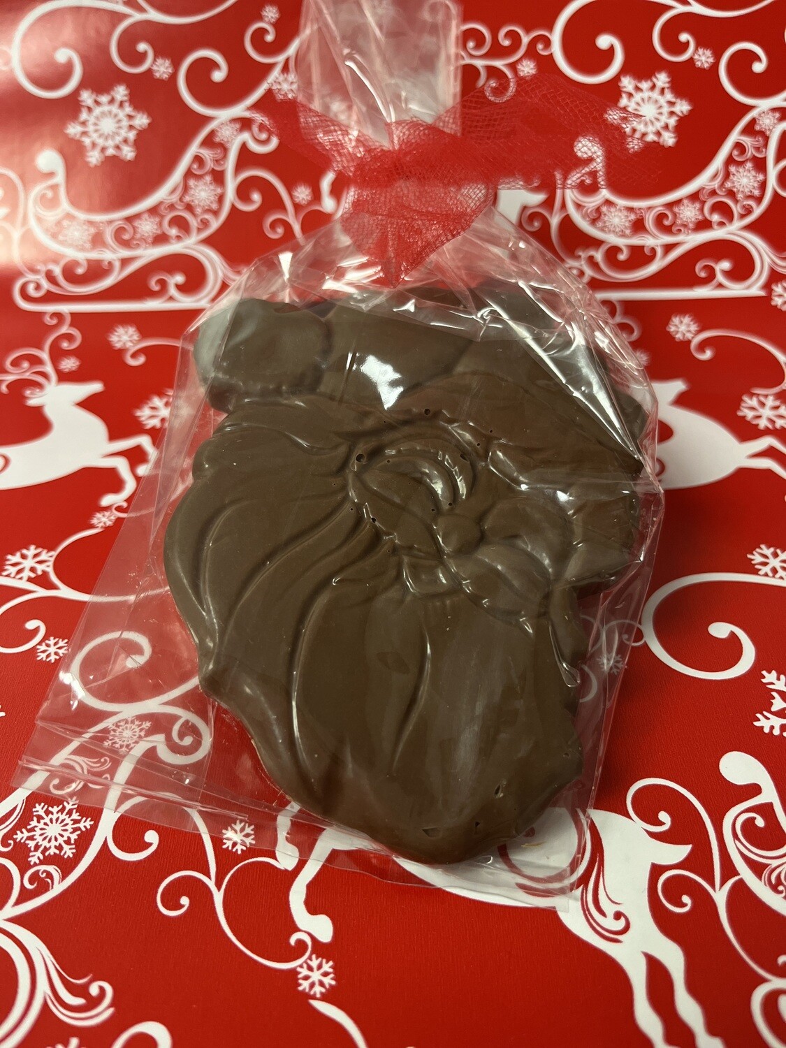 Chocolate Santa Face Chocolate Santa Face