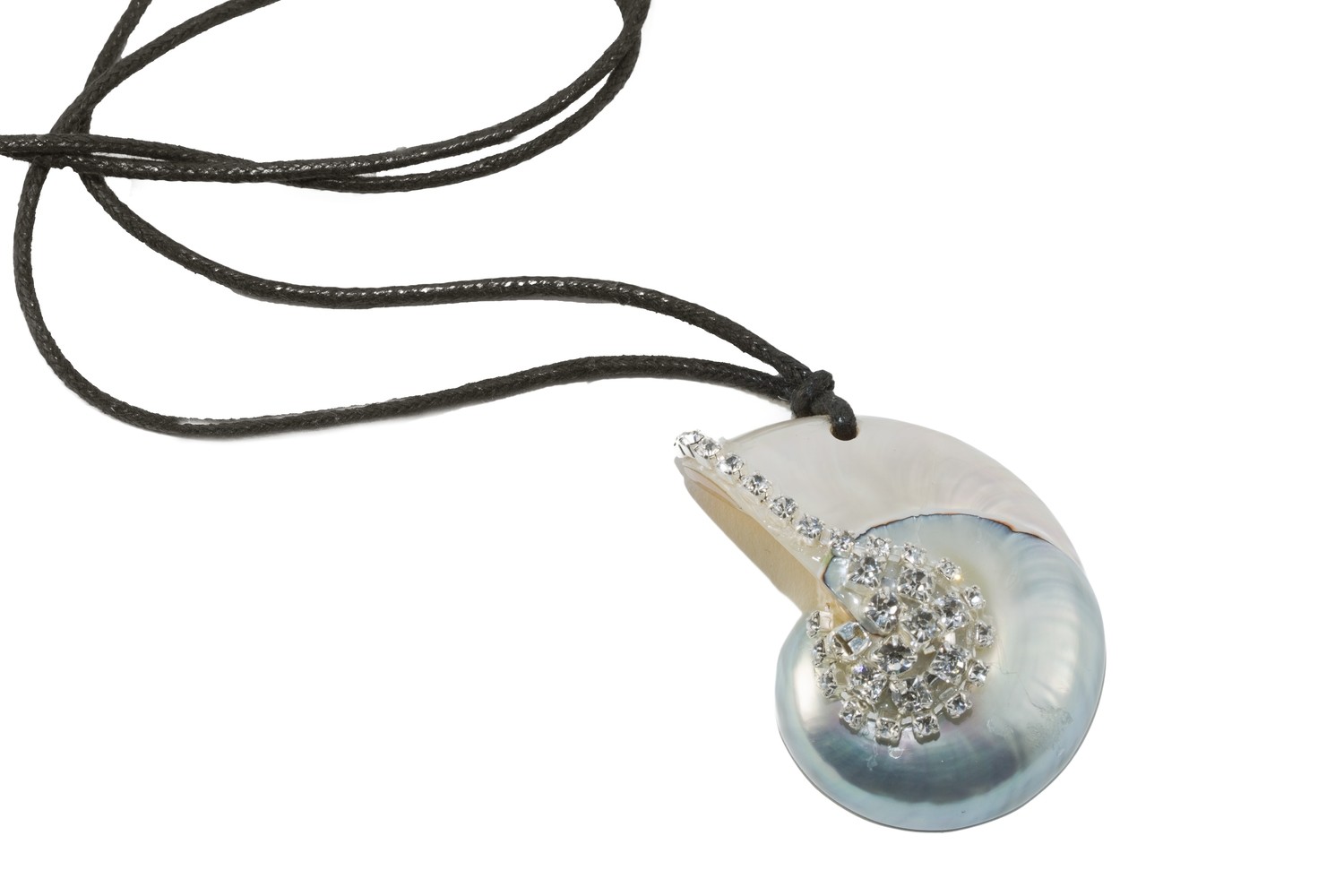 #044 Pearl Nautilus Necklace