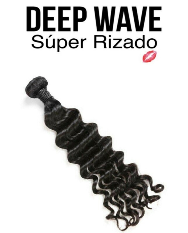 Peruvian Virgin Hair Extensions (12A) - Deep Loose Wave (Super Rizado)